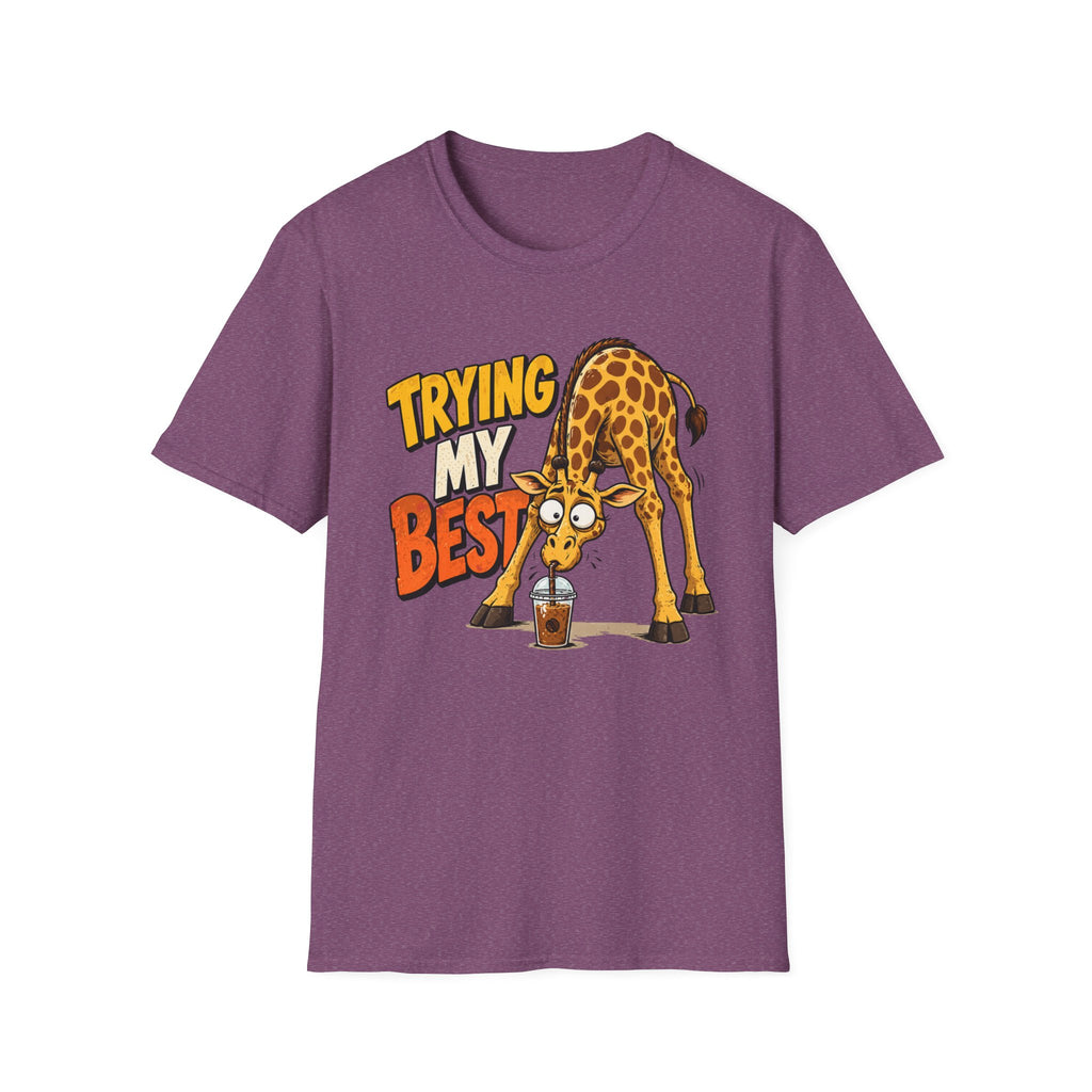 Trying My Best Giraffe T-Shirt