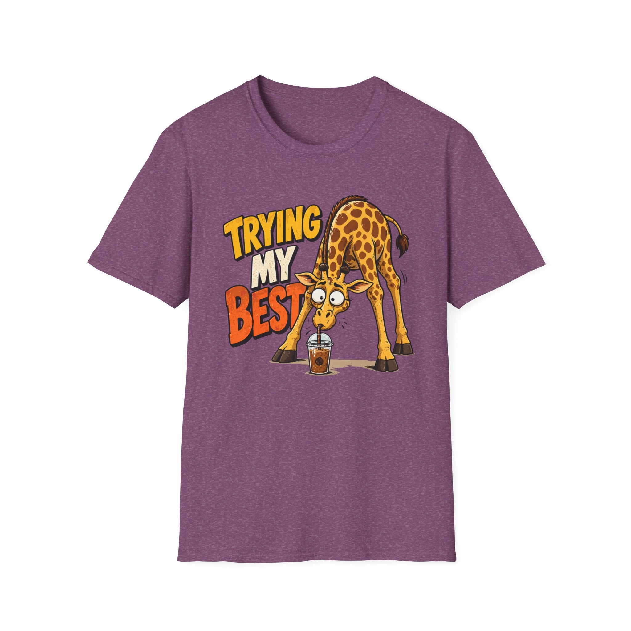 Trying My Best Giraffe T-Shirt
