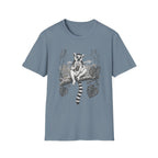 Lemur Sitting with Iced Coffee T-Shirt
