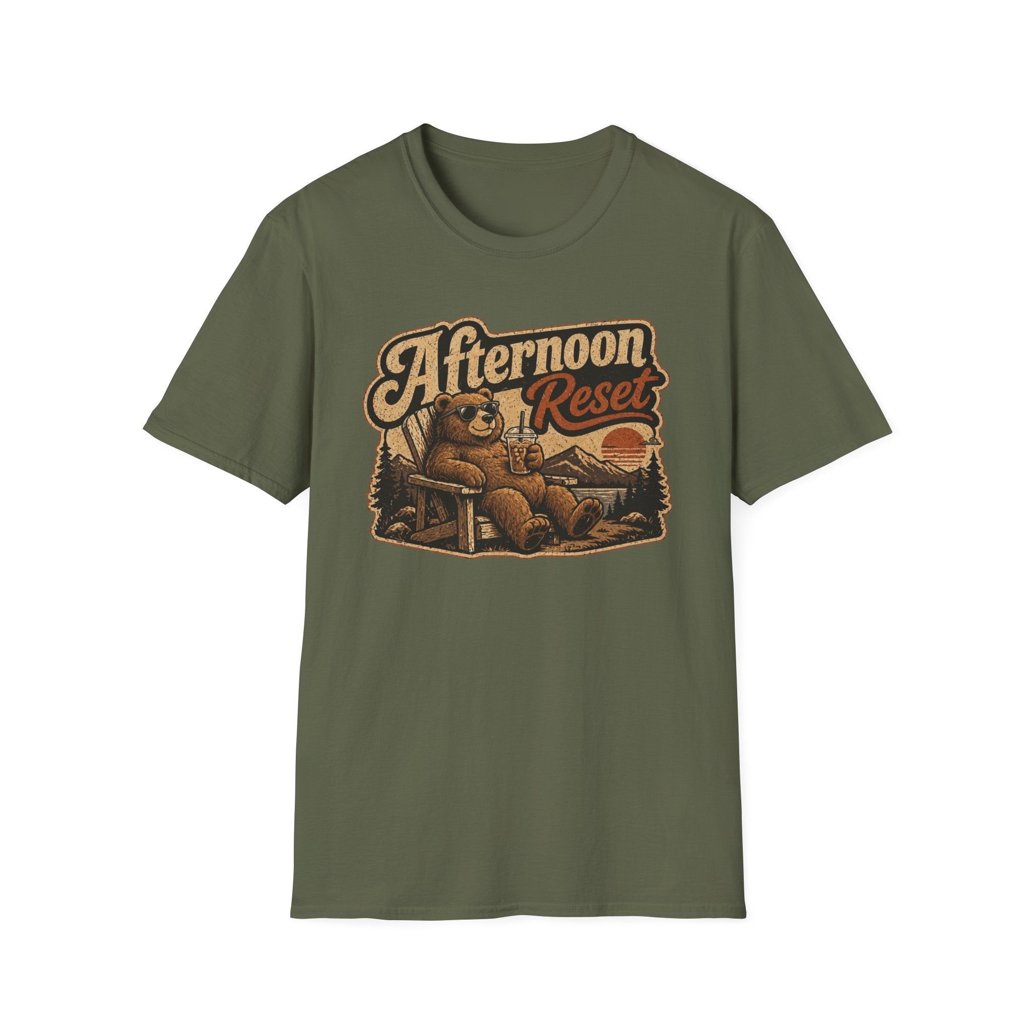 Afternoon Reset Bear T-Shirt