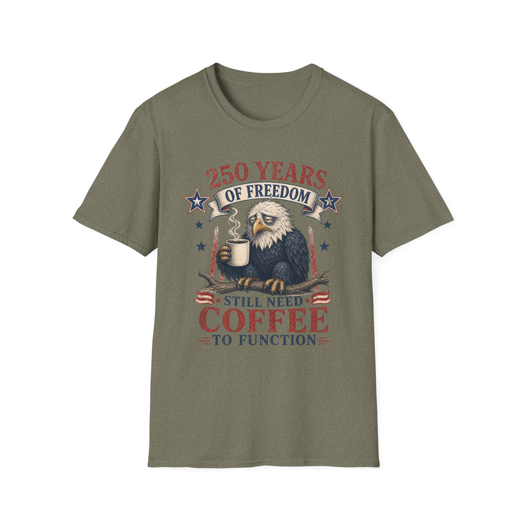 250 Years of Freedom Patriotic T-Shirt