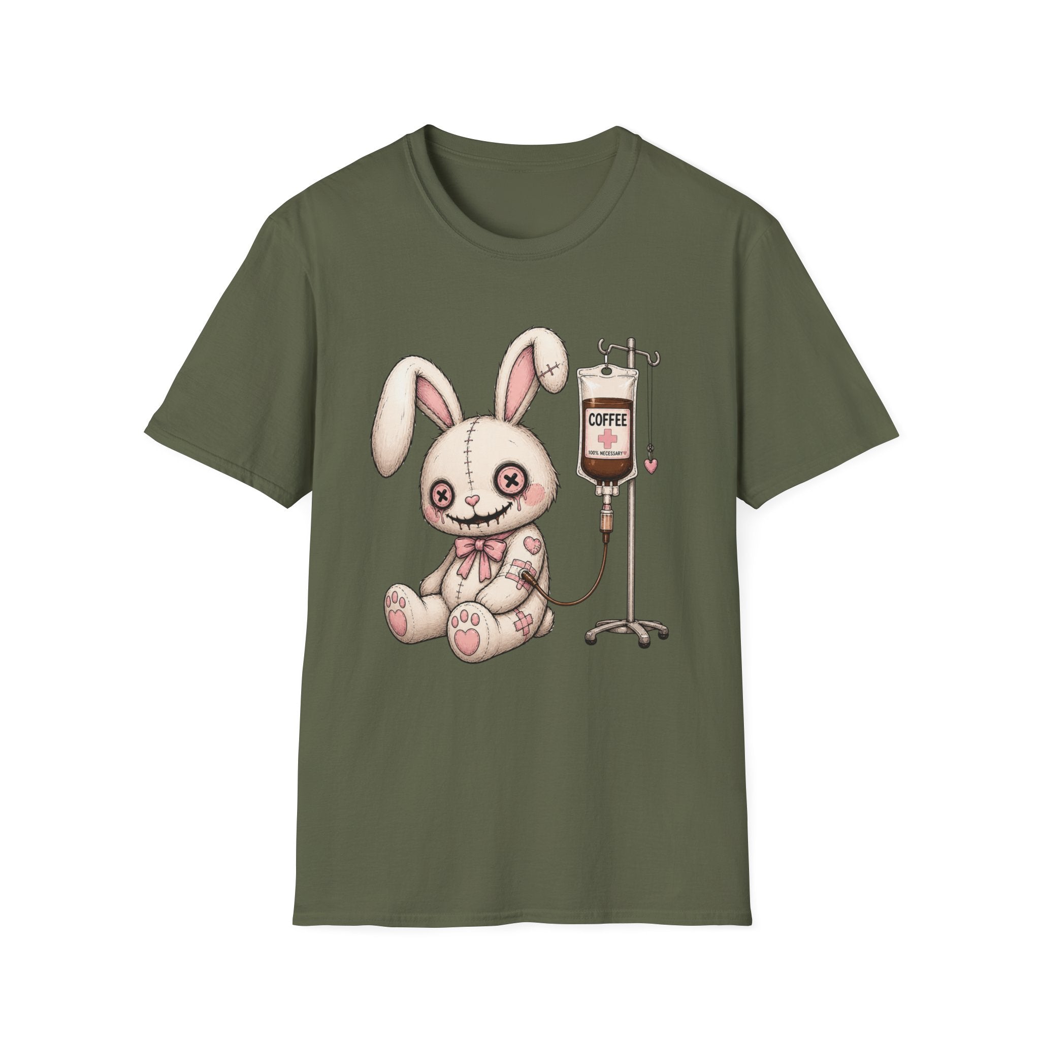 Cute Creepy Bunny T-Shirt