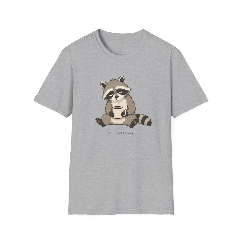 Raccoon Still Buffering T-Shirt