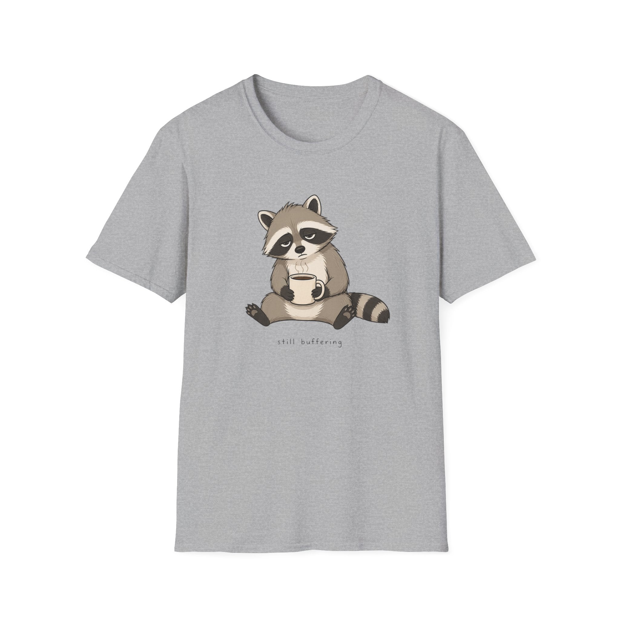 Raccoon Still Buffering T-Shirt