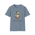 Duck Drinking Coffee T-Shirt