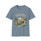 Otter Holding Iced Coffee T-Shirt