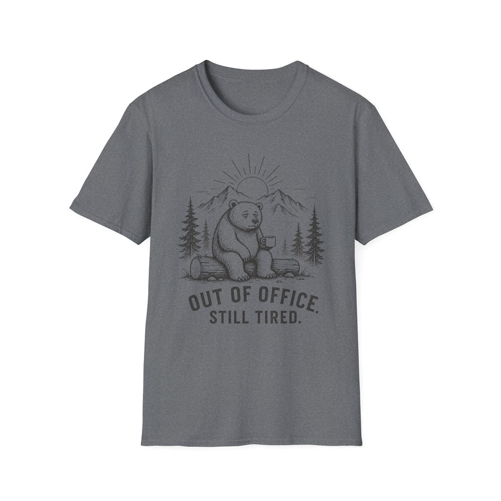 Out of Office, Tired Bear-T-Shirt