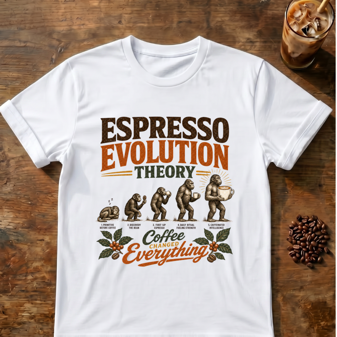 Espresso Evolution Theory T-Shirt
