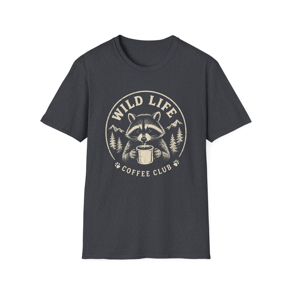 Wild Life Coffee Raccoon T-Shirt