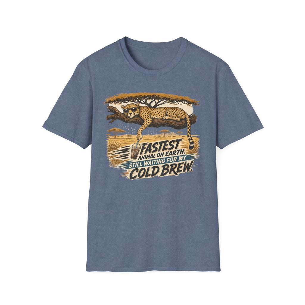 Cheetah Coffee T-shirt