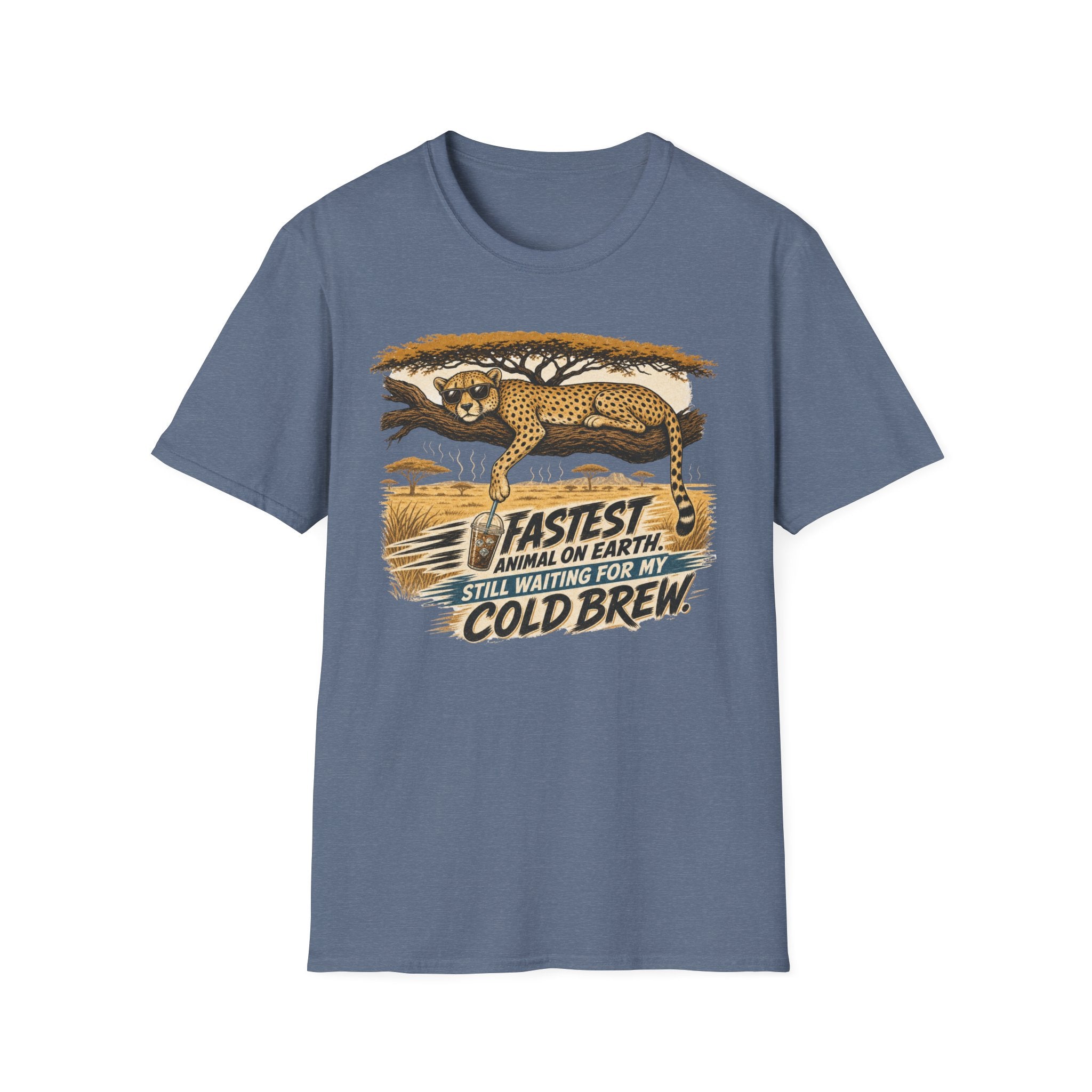 Cheetah Coffee T-shirt