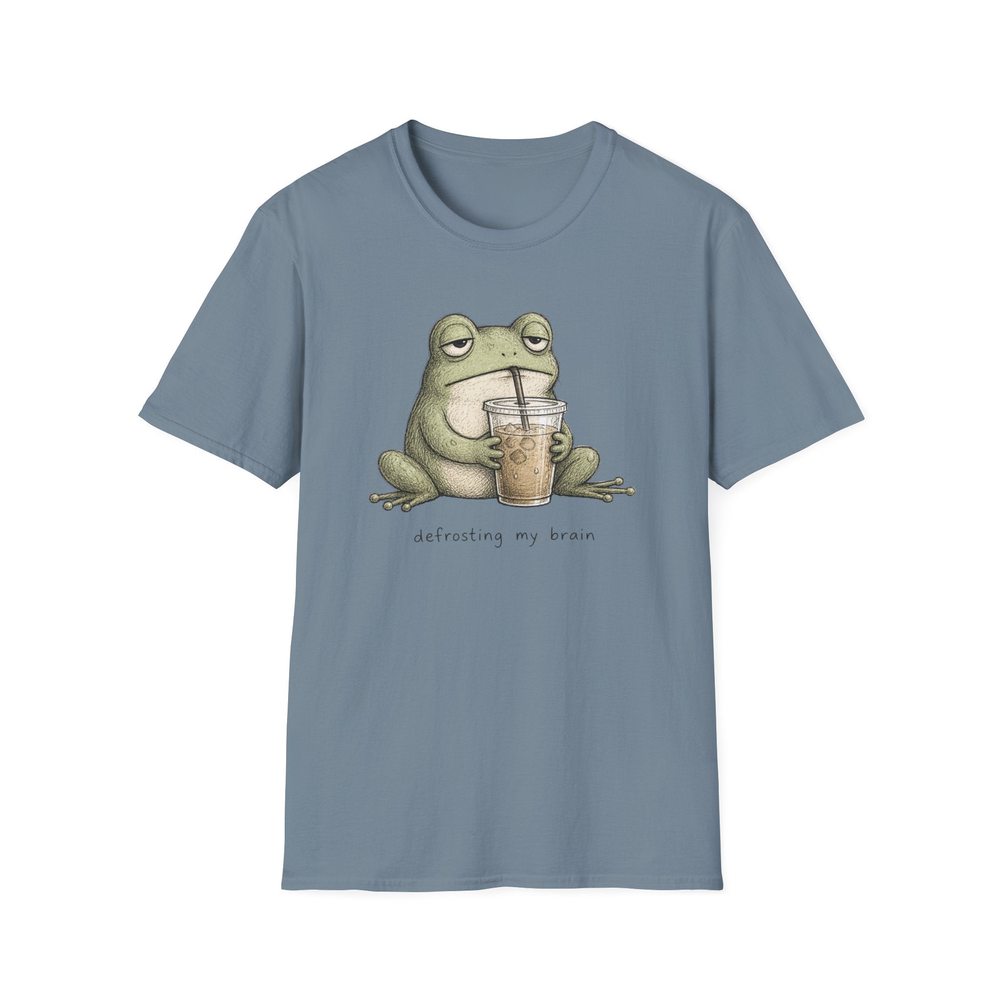 “Defrosting My Brain” Frog T-Shirt