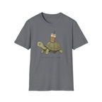 Turtle Carrying Iced Coffee T-Shirt