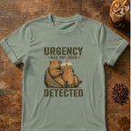 Capybara graphic for Urgency Not Detected Capybara on Sage T-shirt