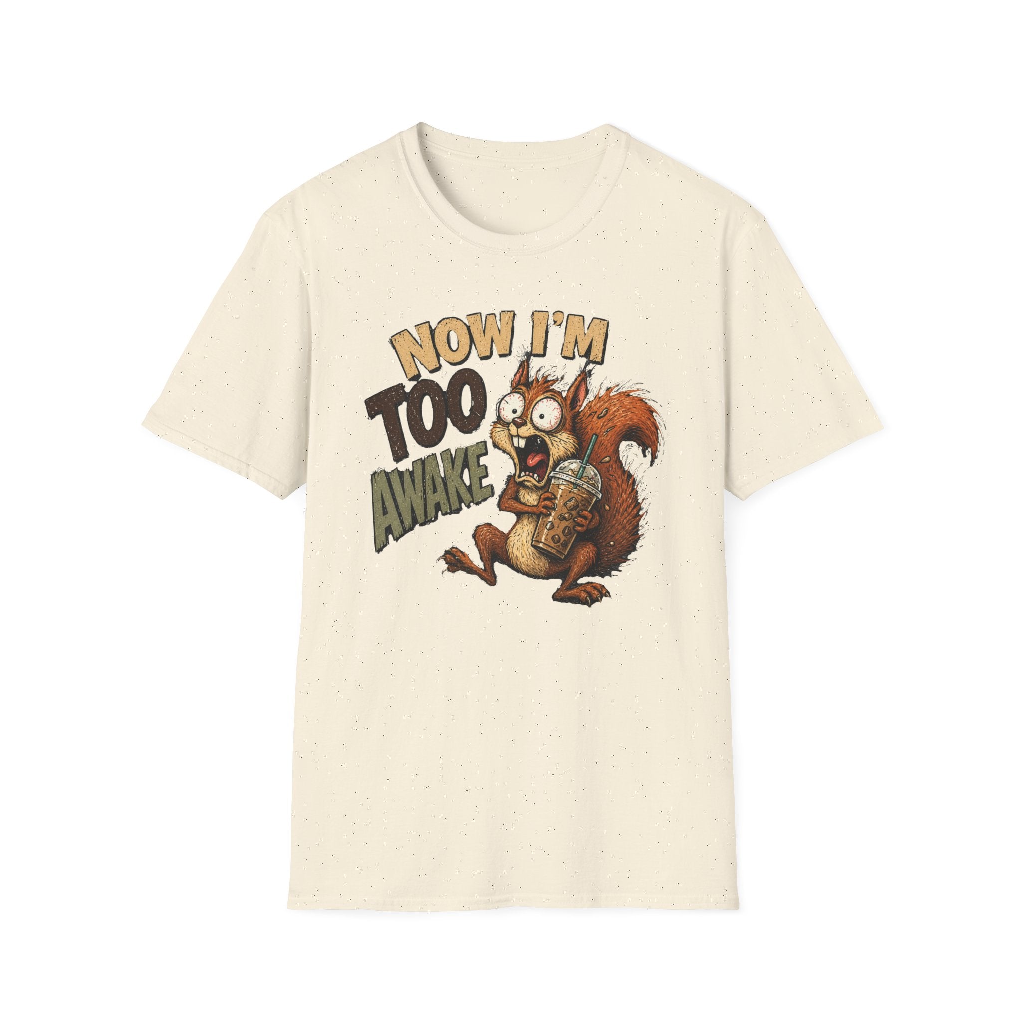 Too Awake Squirrel T-Shirt