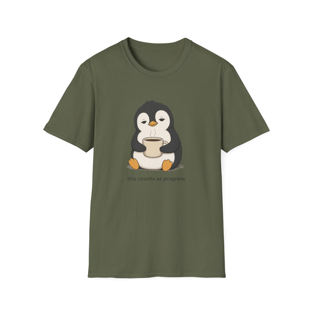 Penguin 'this counts' T-Shirt