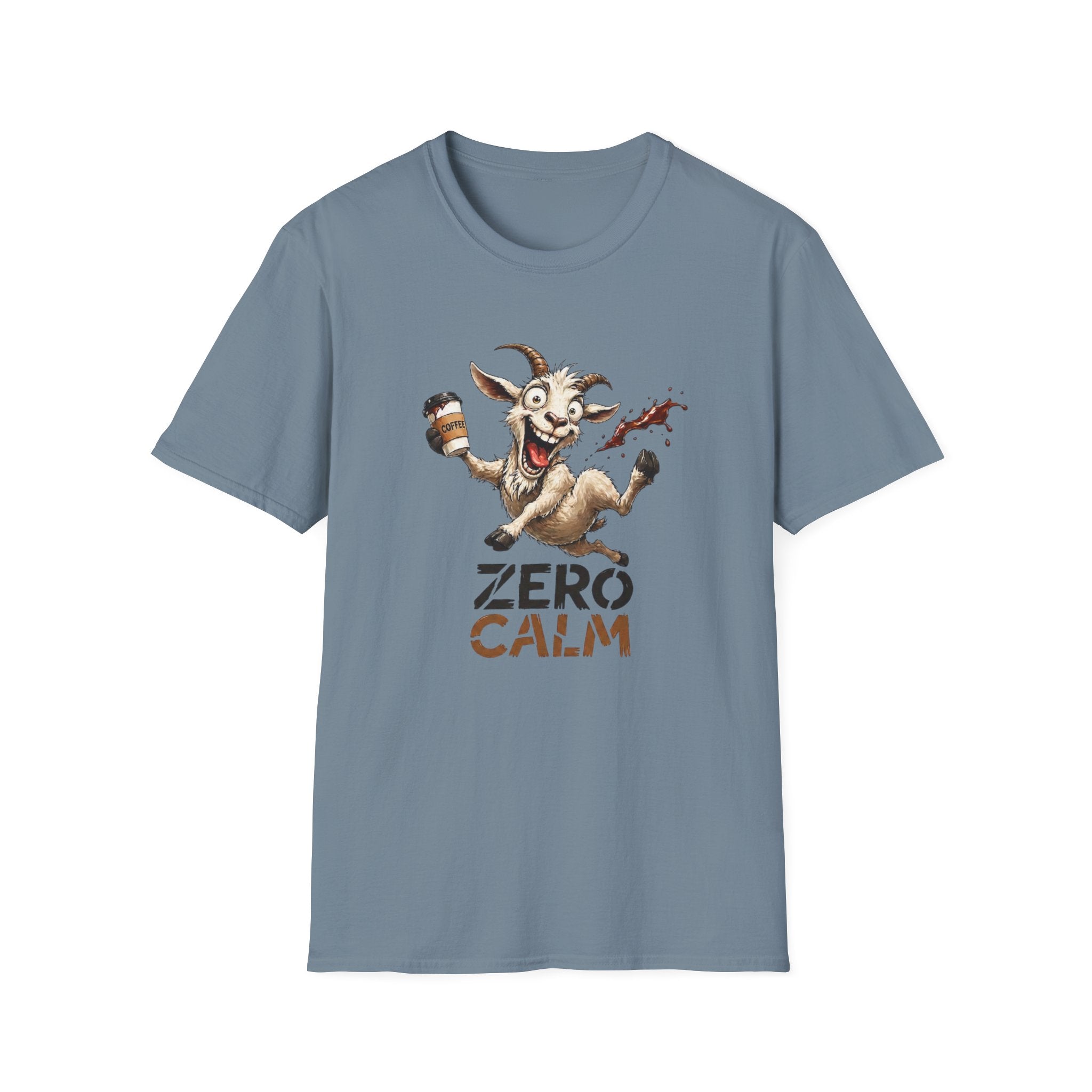 'Zero Calm' Goat T‑Shirt