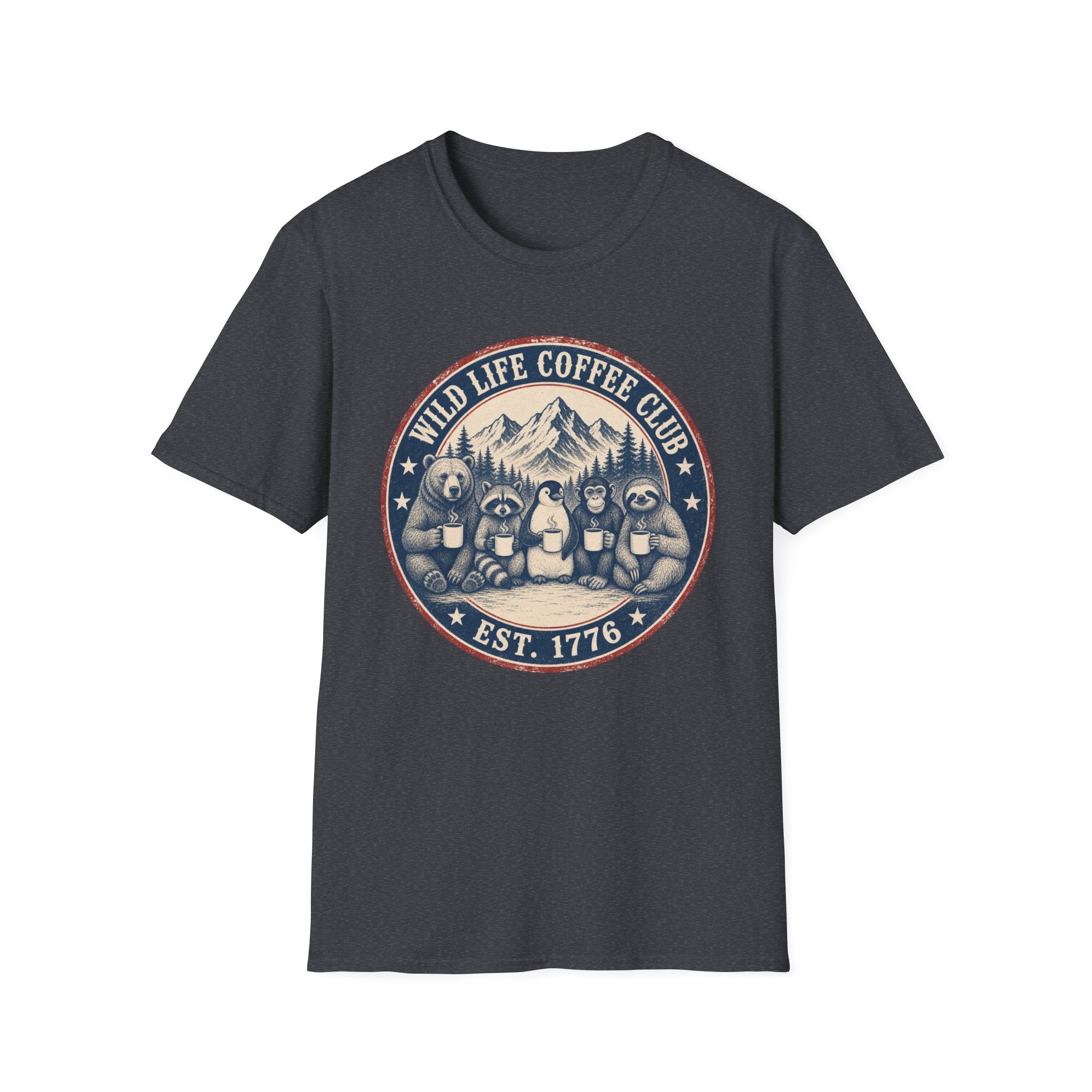 Wild Life Coffee Club 1776 T-Shirt