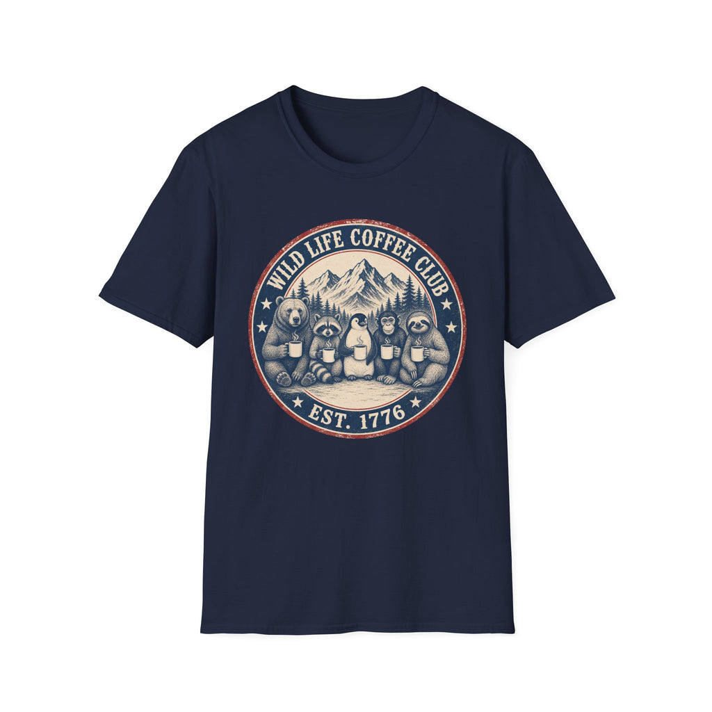 Wild Life Coffee Club 1776 T-Shirt