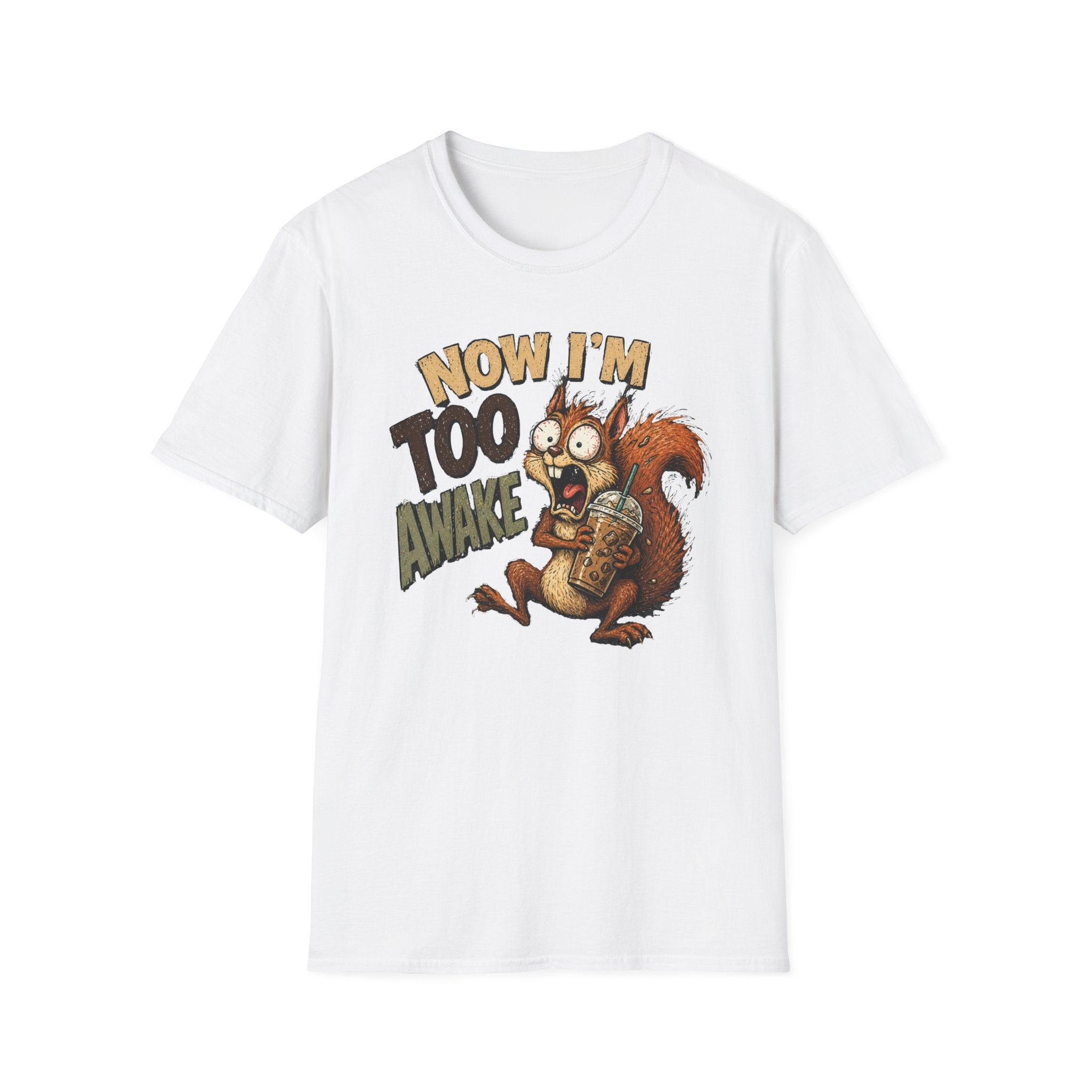 Too Awake Squirrel T-Shirt