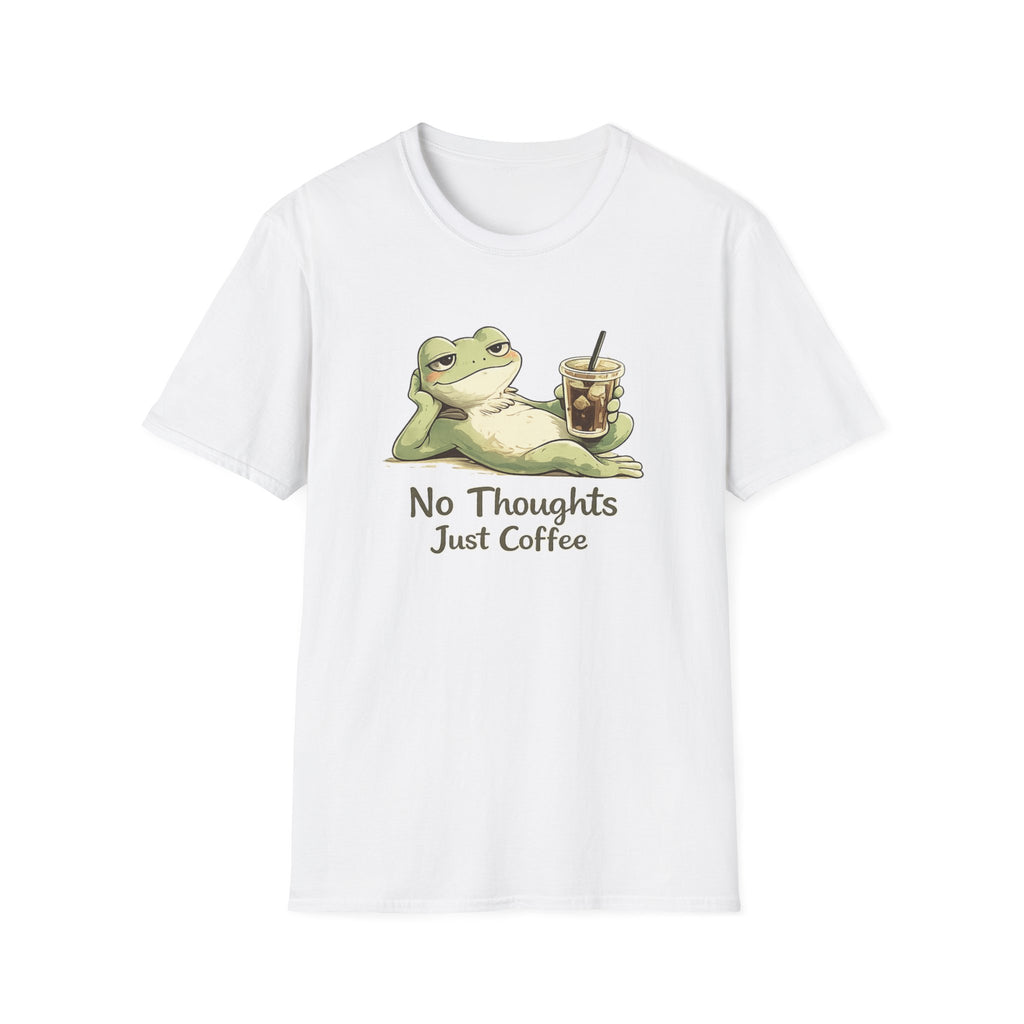 No Thoughts Just Coffee T-Shirt