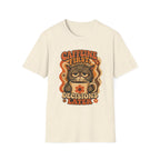 Caffeine First Cat T-Shirt