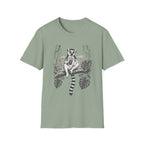 Lemur Sitting with Iced Coffee T-Shirt