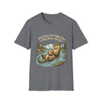 Otter Holding Iced Coffee T-Shirt