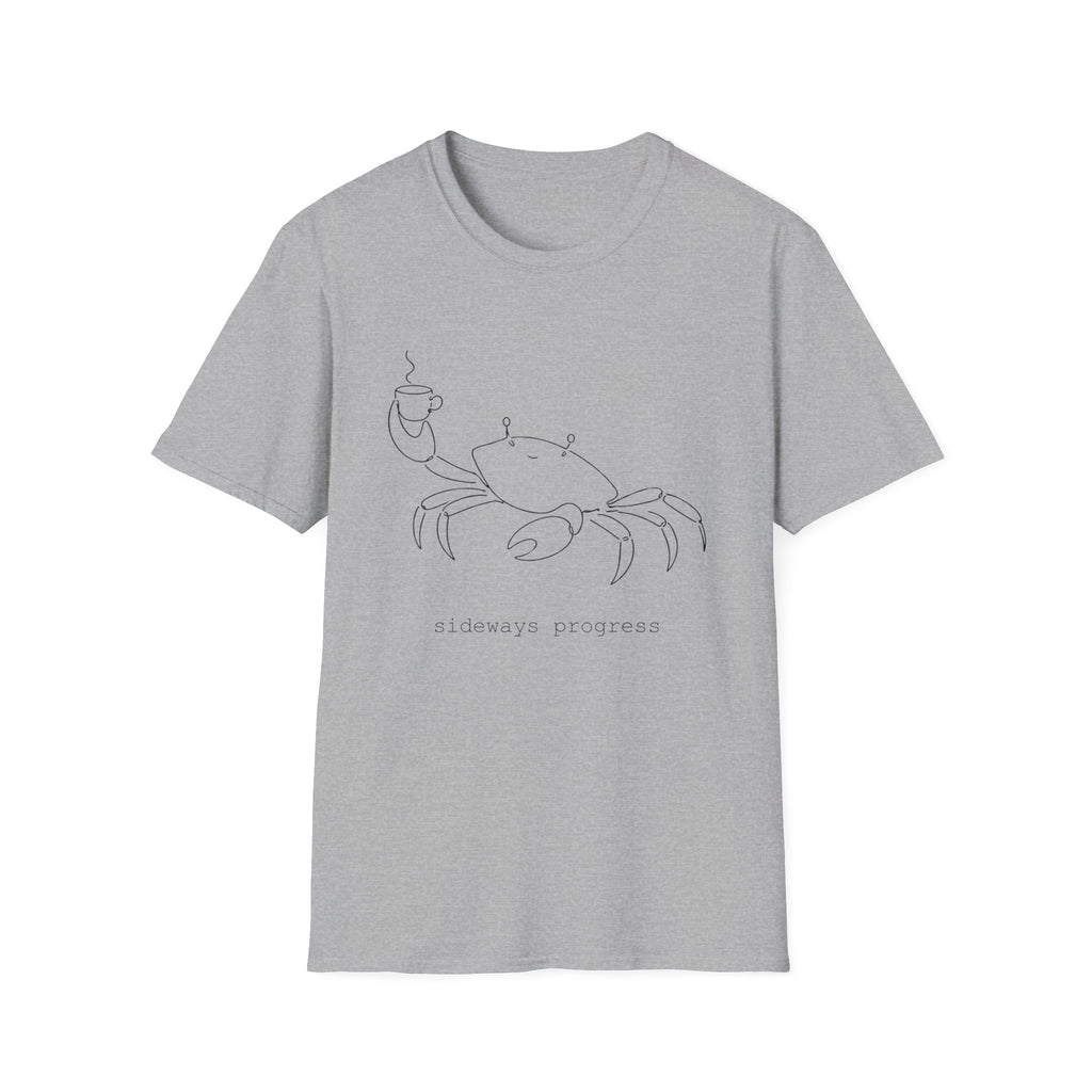 Crab Line Art T-Shirt