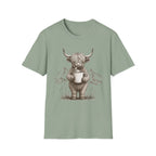 Highland Cow Coffee T-Shirt