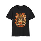 Caffeine First Cat T-Shirt