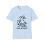 “Hiss-terically Under-Caffeinated” Snake T-shirt