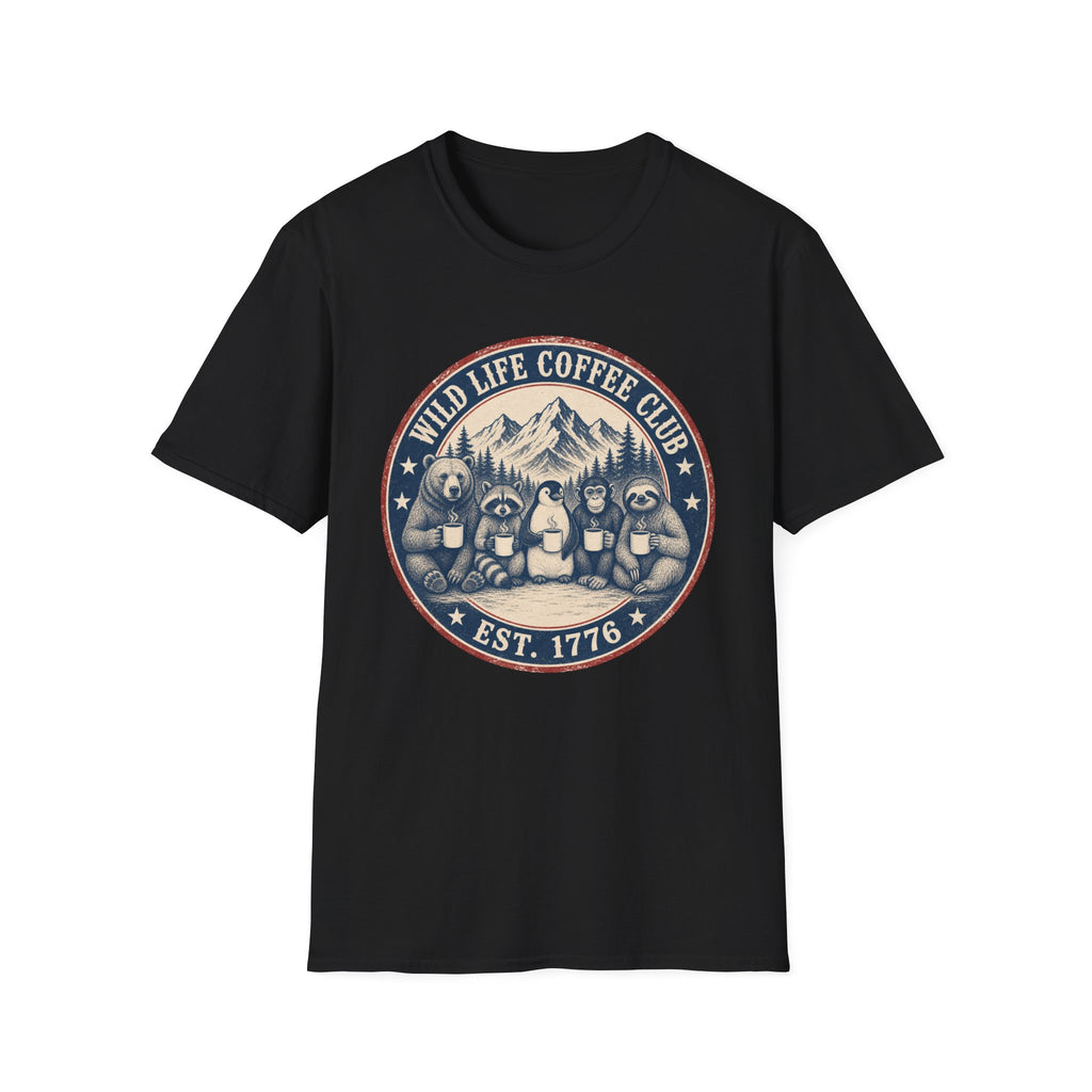 Wild Life Coffee Club 1776 T-Shirt