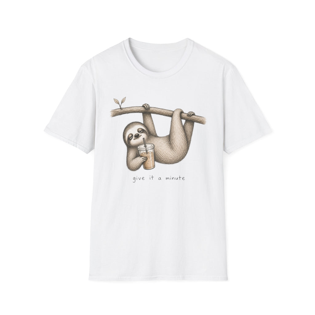 Sloth “Give It A Minute” T‑Shirt