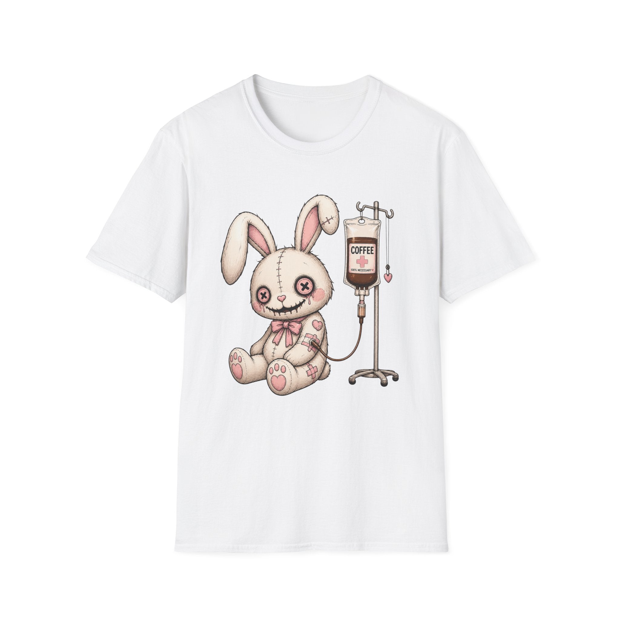 Cute Creepy Bunny T-Shirt