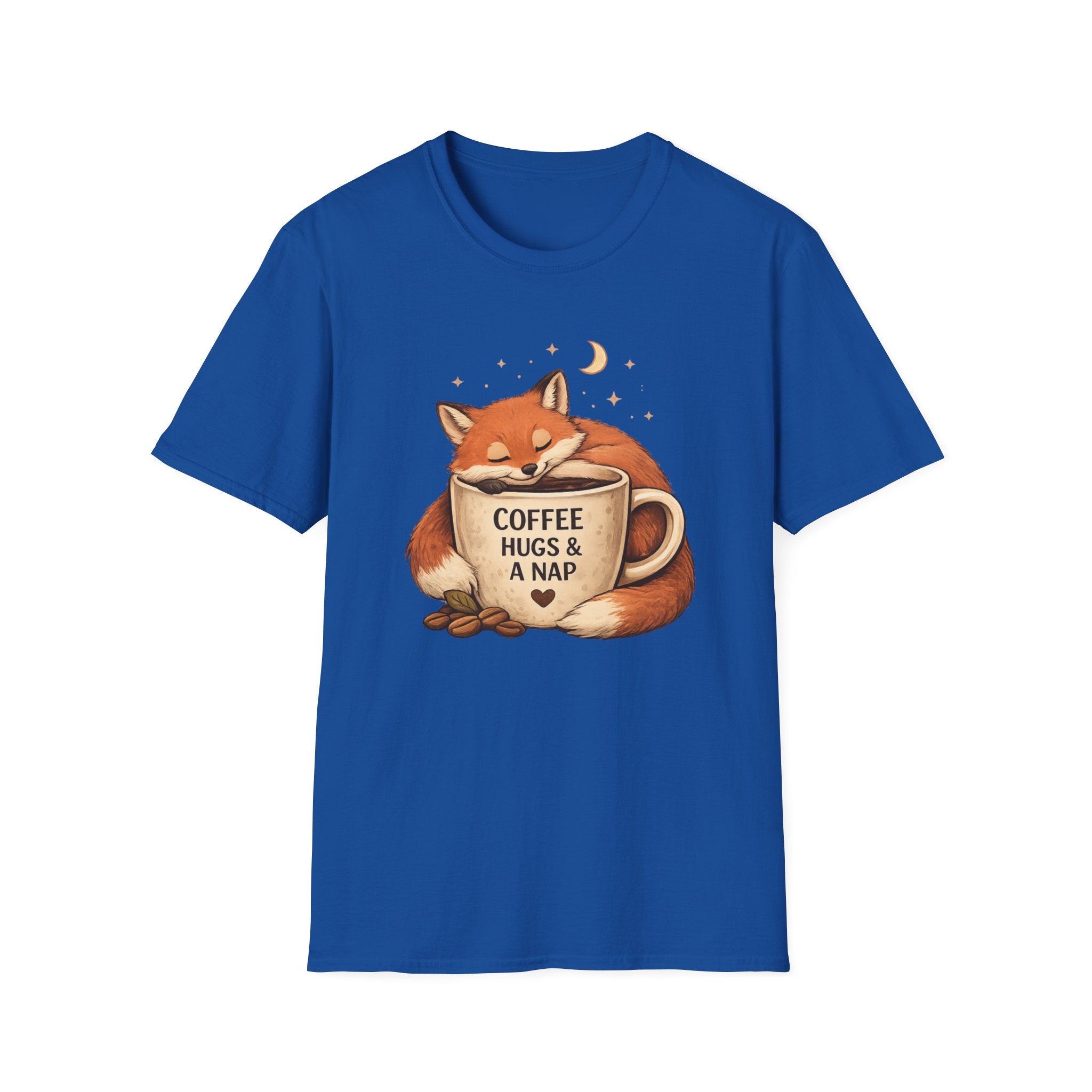 Coffee, Hugs & Nap Fox T-Shirt