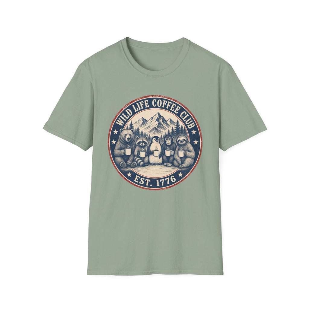 Wild Life Coffee Club 1776 T-Shirt