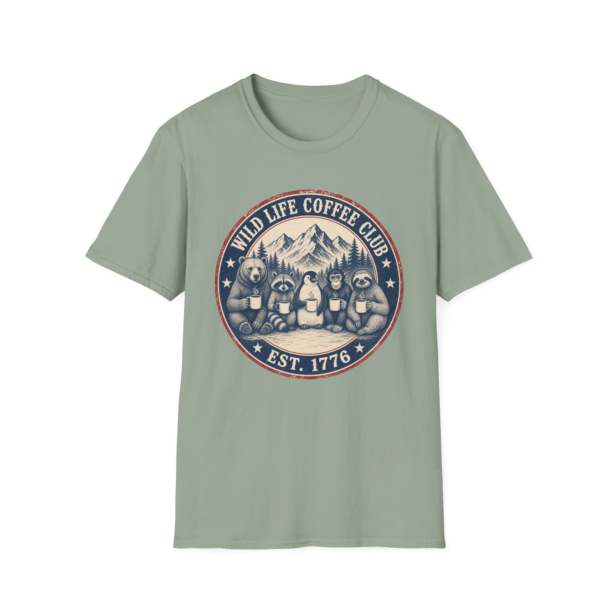 Wild Life Coffee Club 1776 T-Shirt