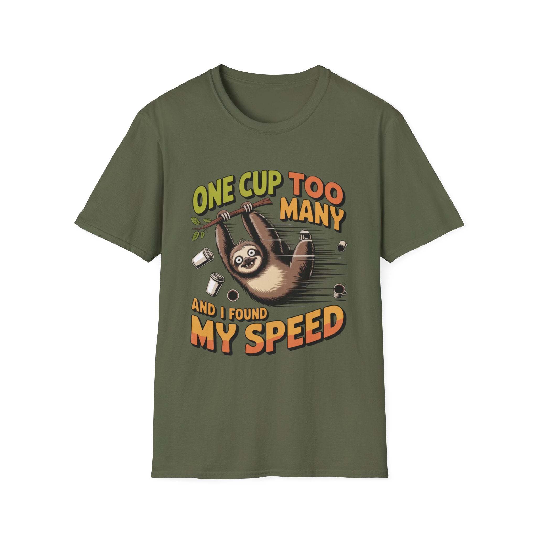 Coffee Sloth T-Shirt