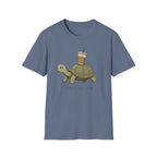 Turtle Carrying Iced Coffee T-Shirt