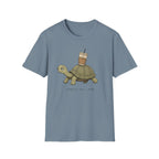 Turtle Carrying Iced Coffee T-Shirt