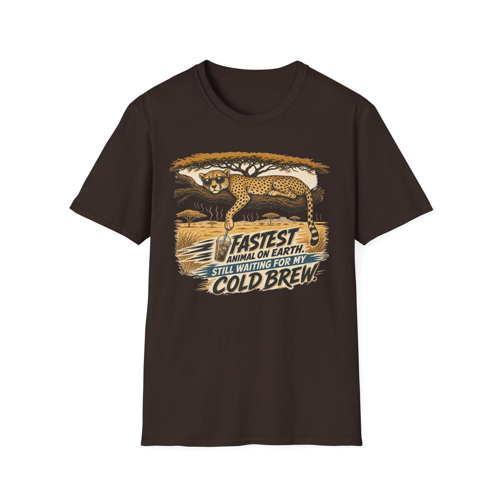 Cheetah Coffee T-shirt
