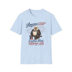 'Coffee First, Fireworks Later' T‑Shirt