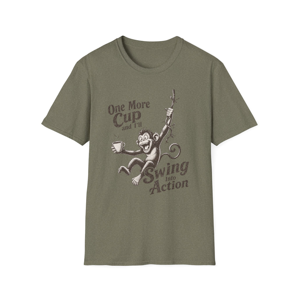 One More Cup Monkey T-Shirt