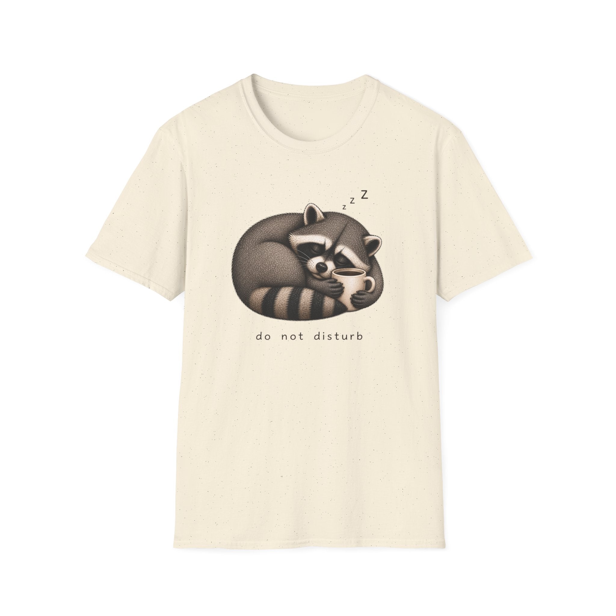 Sleeping Raccoon "Do Not Disturb" T-Shirt