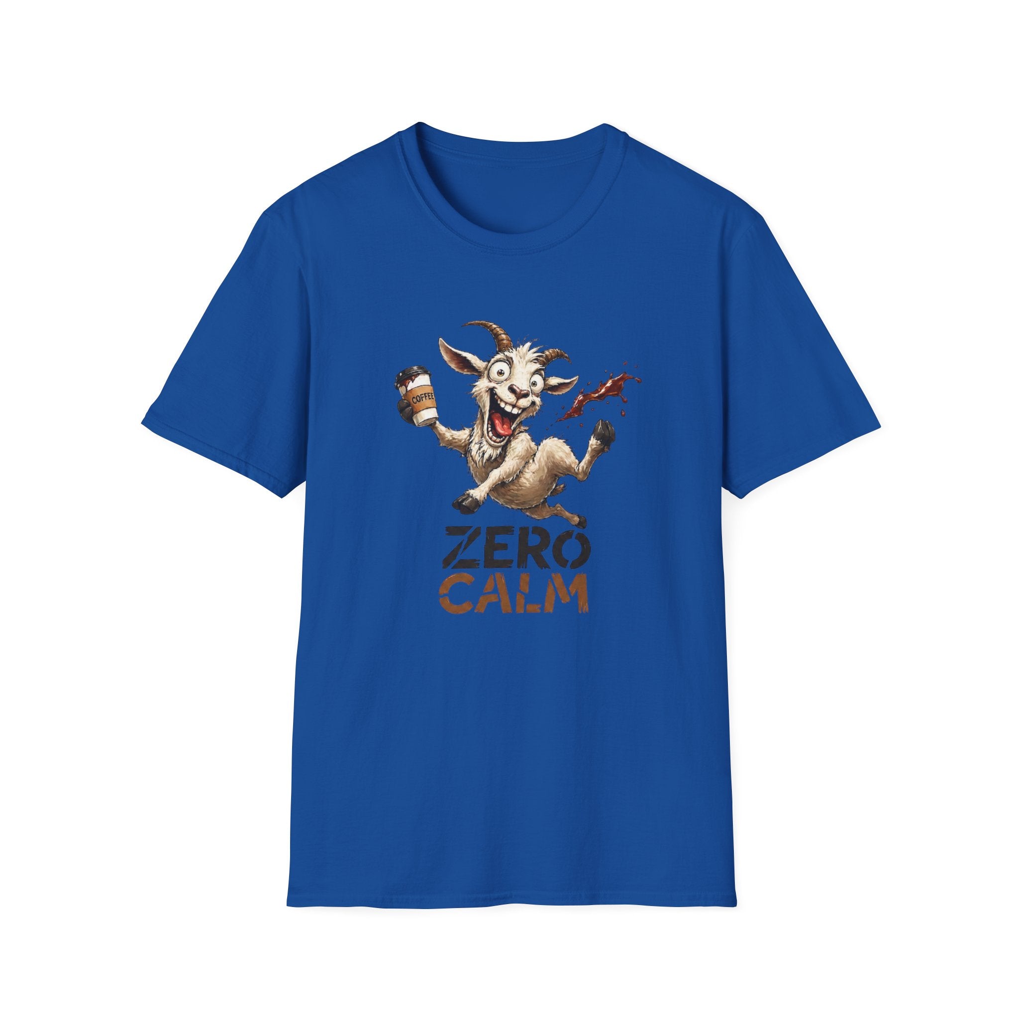 'Zero Calm' Goat T‑Shirt