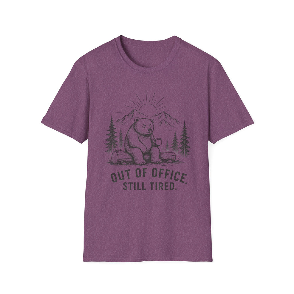 Out of Office, Tired Bear-T-Shirt