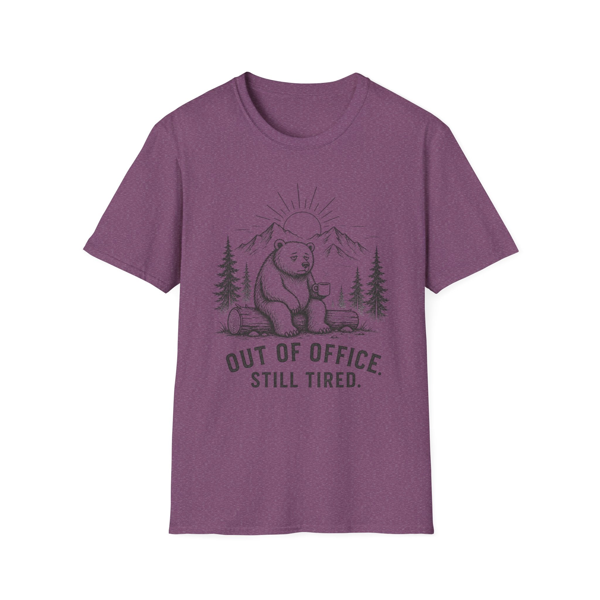 Out of Office, Tired Bear-T-Shirt