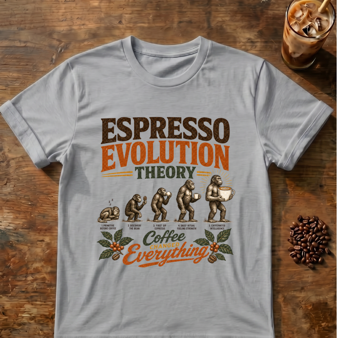 Espresso Evolution Theory T-Shirt