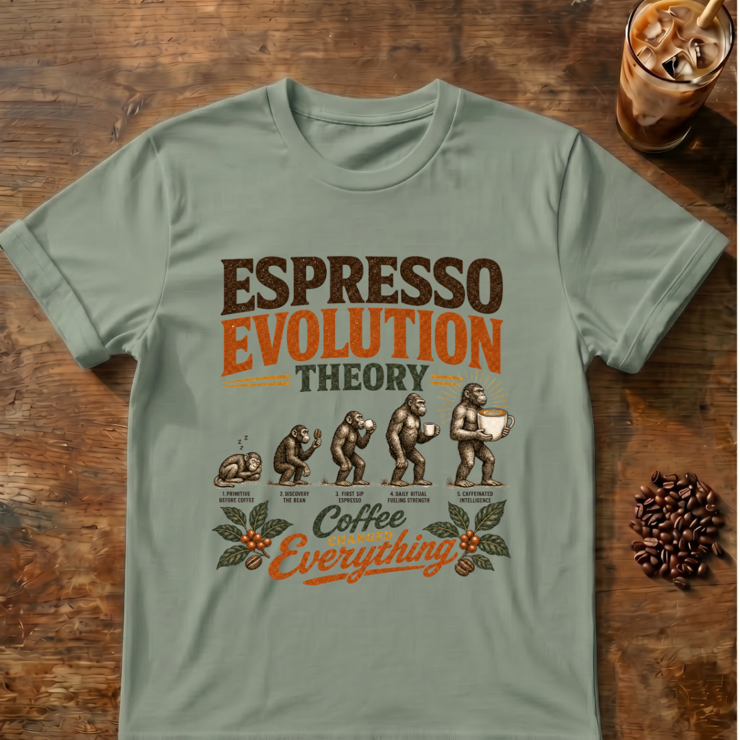 Espresso Evolution Theory T-Shirt